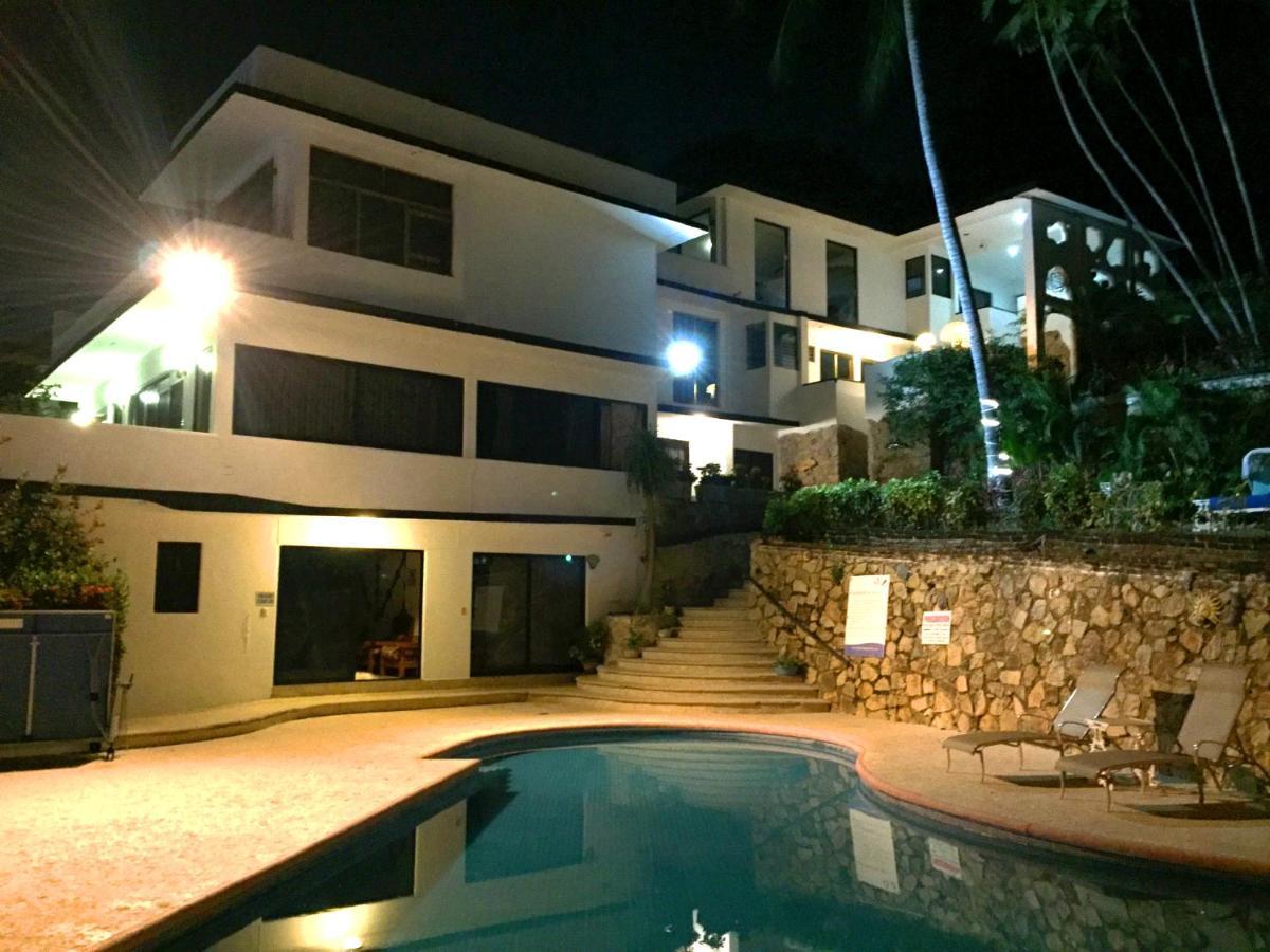 Villa Palmitas Acogedor Departamento Nivel Piscina Gigante Jardines Acapulco Exterior foto