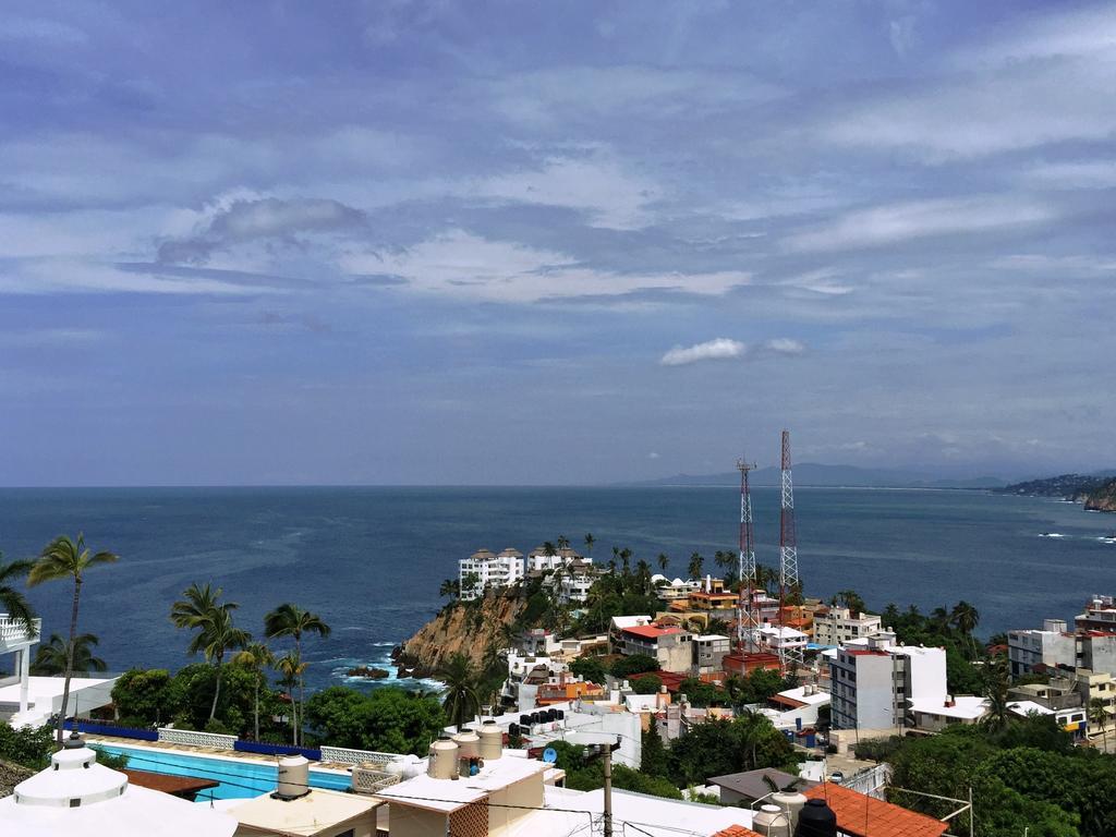 Villa Palmitas Acogedor Departamento Nivel Piscina Gigante Jardines Acapulco Exterior foto